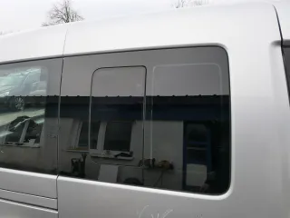 VW Caddy 3 2k Tür hinten rechts silber LA7W Schiebetür mit Scheibe - Bild 12