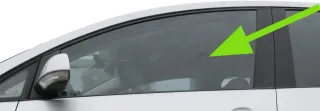 VW Golf Plus 5M vorne links Fenster Scheibe in Tür Fensterscheibe - Bild 1