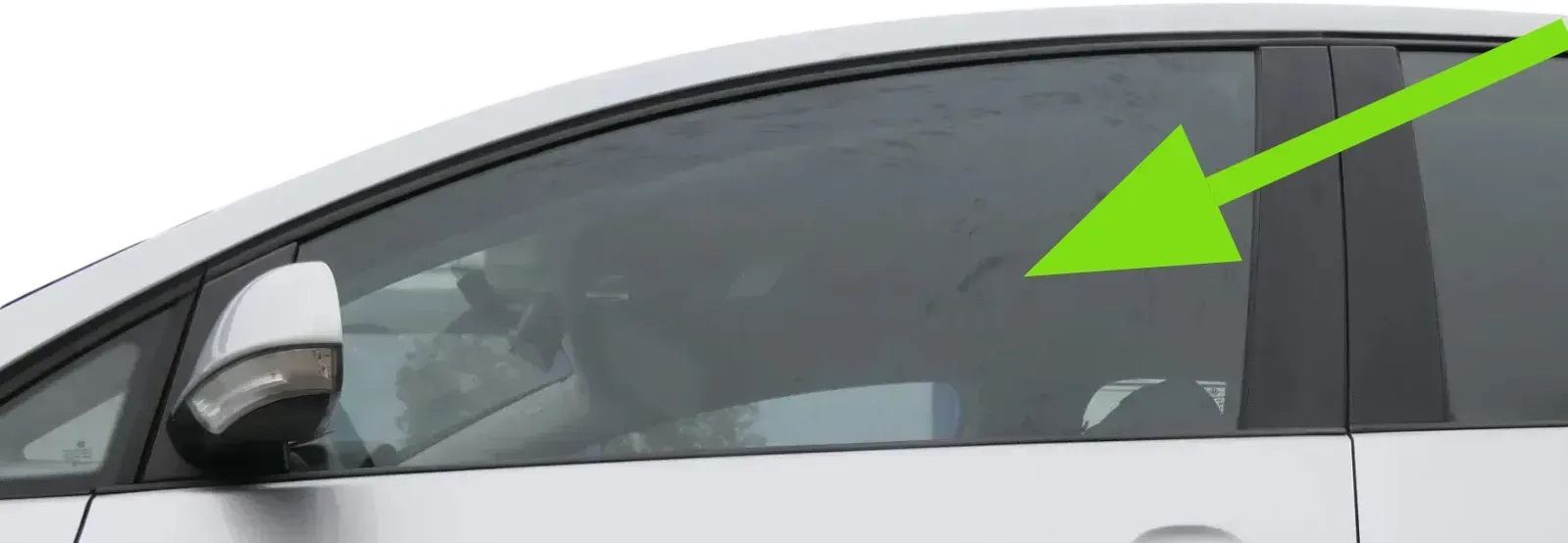 VW Golf Plus 5M vorne links Fenster Scheibe in Tür Fensterscheibe - Bild 1
