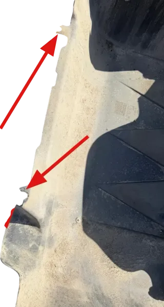 VW Caddy 2K Erdgas Gas Abdeckung 2K0201973E für Gastank hinten - Bild 2