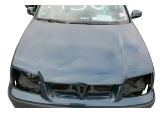 VW Bora Motorhaube Haube Klappe vorne grün LC6X - Bild 1