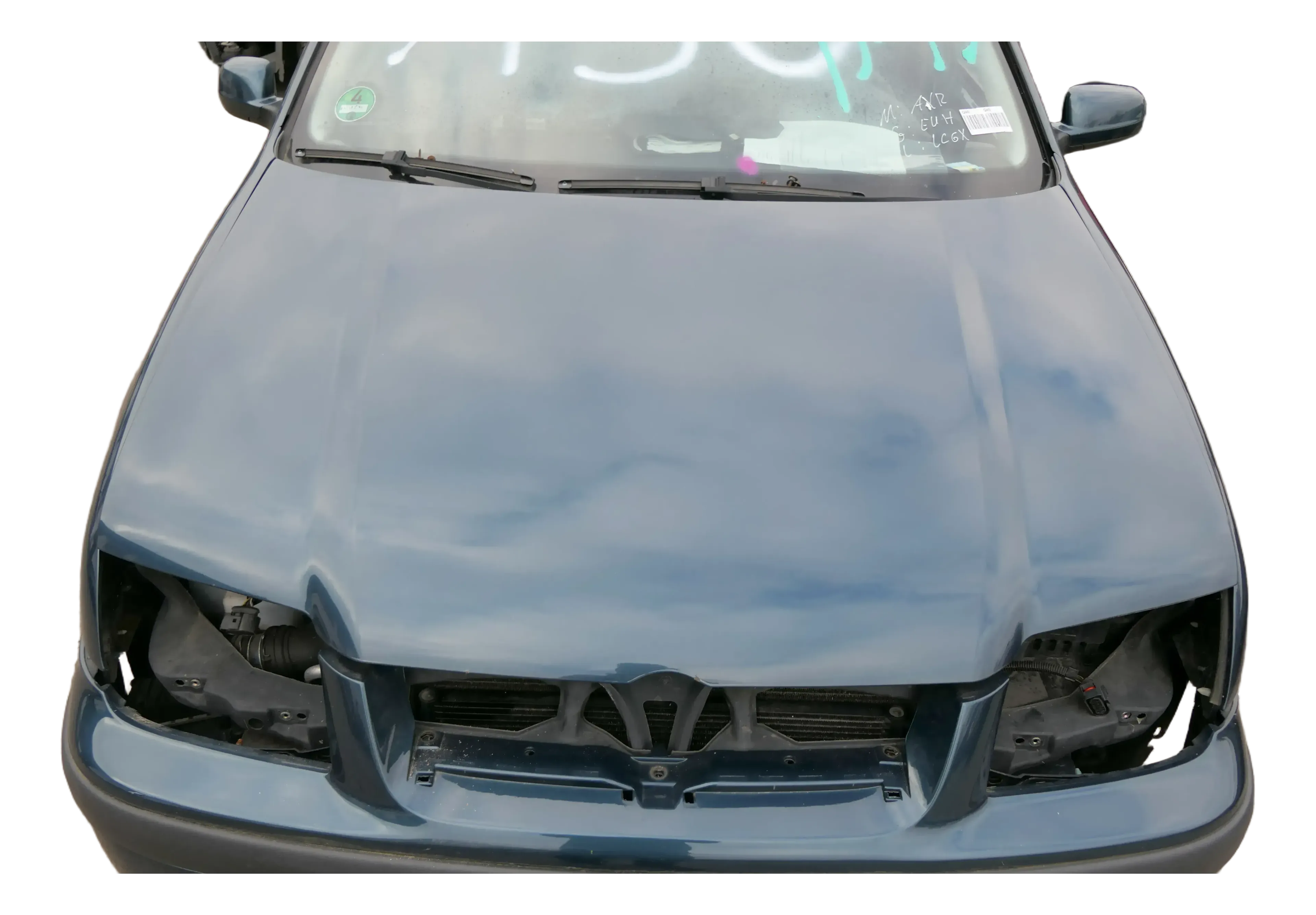 VW Bora Motorhaube Haube Klappe vorne grün LC6X - Bild 1