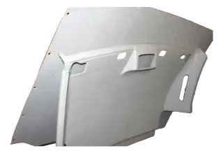 VW Caddy 2k Himmel Innenraum Decke Dachhimmel Dach oben grau Abdeckung vorne - Bild 1