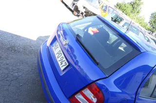 Skoda Fabia 6Y6 Schrägheck Heckklappe Kofferraumklappe hinten blau LF5K - Bild 3