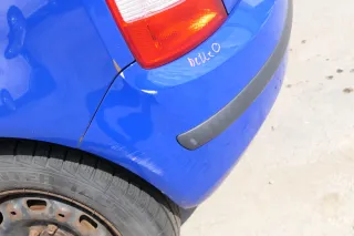 Skoda Fabia 6Y Schrägheck Stoßstange hinten Heckstoßstange blau LF5K - Bild 7