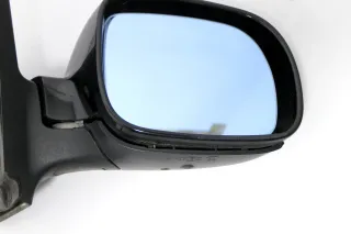 Golf 4 Bora elektrischer Spiegel vorne rechts Außenspiegel schwarz LC9Z Glas - Bild 2