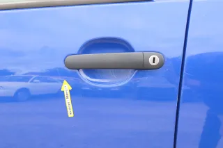 VW Golf 4 Bora Tür vorne links Fahrertür 4/5-Türer & Kombi blau LW5Z -ohneAnba - Bild 7
