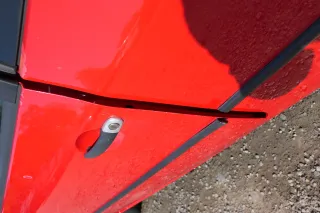 VW Lupo Seat Arosa Tür vorne links Fahrertür rot LP3G (mechanischer FH) - Bild 8