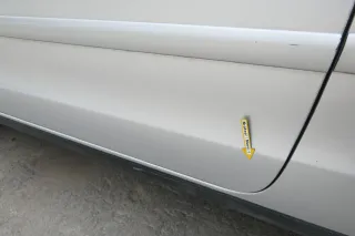 VW Polo 9N 9N3 Tür vorne links Fahrertür 2/3-Türer silber LA7W -ohne Anbauteile - Bild 5