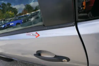VW Polo 9N 9N3 Tür vorne links Fahrertür 2/3-Türer silber LA7W -ohne Anbauteile - Bild 10