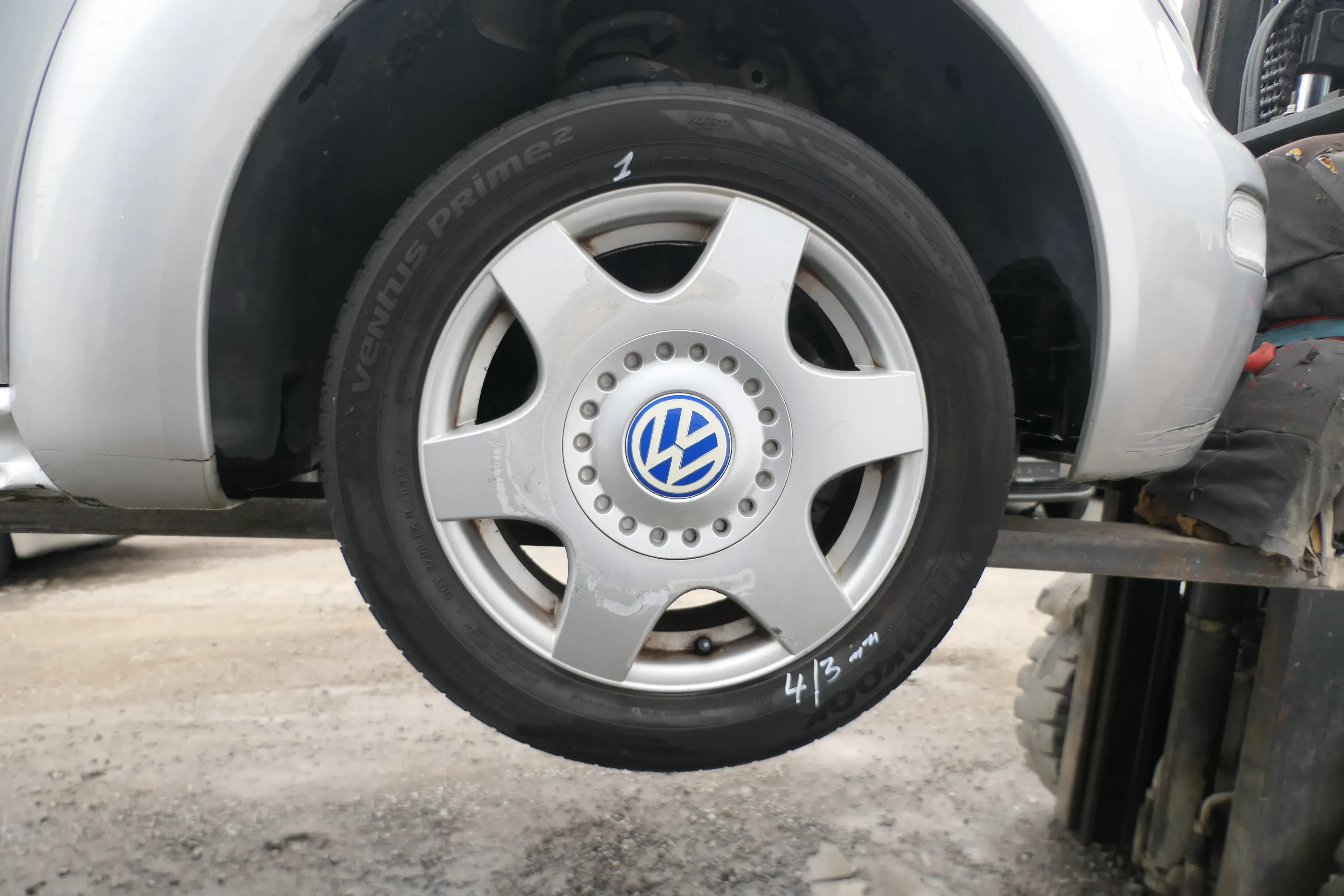 1x Felge Alufelge original New Beetle Golf 4 6,5jx16H2 ET42  1C0601025A   1 - Bild 1