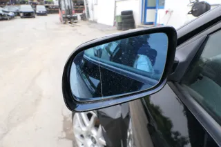Audi A3 8L elektrischer Spiegel Außenspiegel links mit Glas schwarz LY9B - Bild 2