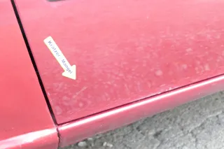 Seat Leon Toledo 1M Tür vorne links Fahrertür rot LS3R - Bild 4