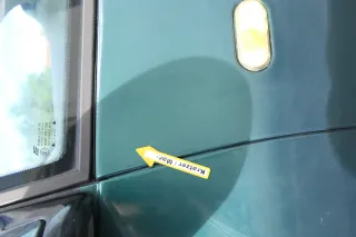 VW Sharan Kotflügel rechts vorne grün LC6P bis ca. Ende 1999 passend - Bild 6
