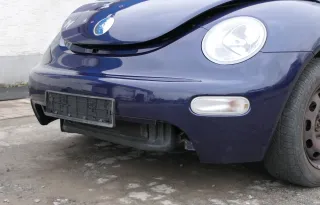 VW New Beetle 9C Stoßstange vorne Stoßfänger vorn blau lila LG5T - Bild 2