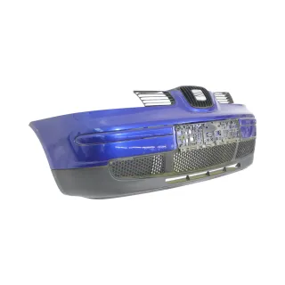 Seat Arosa 6H Stoßstange Frontstoßstange vorne blau LS5N Facelift + Grill - Bild 3
