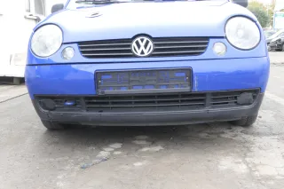 VW Lupo 6x Stoßstange vorne Frontstoßstange Stoßfänger blau LW5Z - MÄNGEL - Bild 1