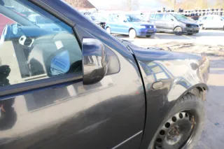 VW Bora Golf 4 elektrischer Spiegel Außenspiegel rechts mit Glas schwarz LC9Z KM - Bild 3