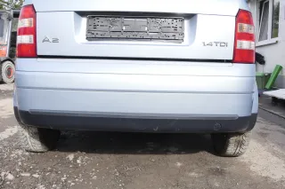Audi A2 8Z Stoßstange hinten Heckstoßstange blau türkis LY7R - Bild 1