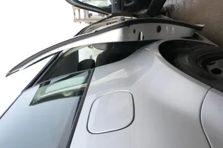 VW Golf 4 Bora Tür hinten rechts nur Kombi /Variant silber LA7W indigoblau ohnAn - Bild 2