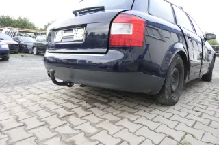 Audi A4 8E B6 Kombi Avant Stoßstange hinten mit Spoiler lila blau LY5K - Bild 7