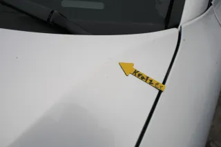 VW Passat 3B Motorhaube Klappe vorne vorn Haube silber grau LB7Z - Bild 4