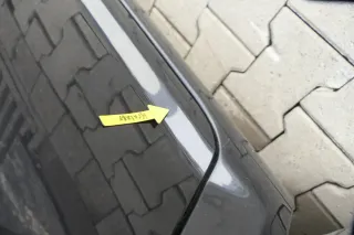 VW Golf 4 Bora Tür hinten rechts nur Kombi /Variant schwarz LC9Z ohne Anbauteile - Bild 5