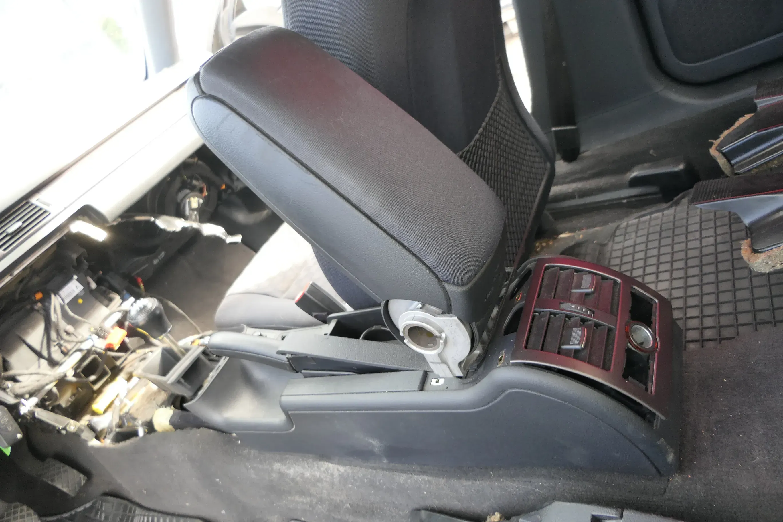 Audi A6 4B C5 Mittelarmlehne Armlehne original grau swing 4B0864245K 9XS onyx - Bild 1