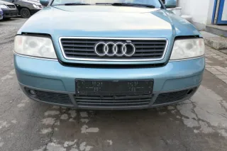 Audi A6 4B Frontstoßstange Stoßstange vorn vorne Stoßfänger grün blau LX6V jaspi - Bild 4