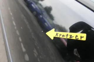VW Polo 9N 9N3 Tür vorne links Fahrertür 2/3-Türer schwarz L041 ohneAnbautei - Bild 6