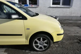 VW Polo 9N Kotflügel vorne rechts gelb LD1B bis ca.Bj.2004 - Bild 1