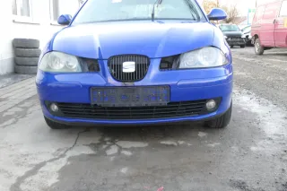 Seat Ibiza 6L Stoßstange Frontstoßstange vorne blau LS5G bis caAnfang2006 - Bild 1