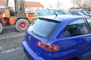 Seat Ibiza 6L Heckklappe Klappe hinten Kofferraumklappe blau LS5G ohneBremsleuch - Bild 3