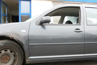 VW Golf 4 Bora Tür vorne links Fahrertür 4/5-Türer Kombi Variant grau blue LC7V - Bild 1