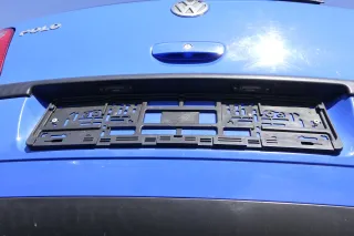 VW Polo 9N 9N3 Stoßstange hinten Heckstoßstange Stoßfänger blau LA5F - Bild 8