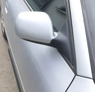 Audi A3 8L elektrischer Spiegel Außenspiegel rechts grau silber LY7M + Glas - Bild 1