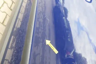 VW Passat 3B 3BG 3B6 Kombi + Limo Tür vorne links Fahrertür blau LB5N ohneAnbaut - Bild 3