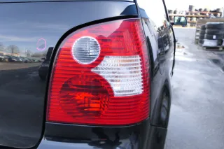 VW Polo 9N3 9N Heckklappe Kofferraumklappe Klappe schwarz L041 - Scheibe ohne - Bild 2