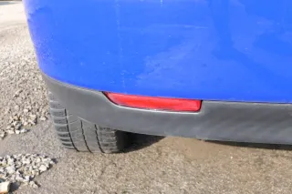 Seat Ibiza 6L Stoßstange Heckstoßstange hinten blau LS5G - Bild 2