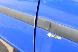 Seat Ibiza 6L Tür 4/5-Türer hinten links blau LS5G - ohne Anbauteile - Bild 4