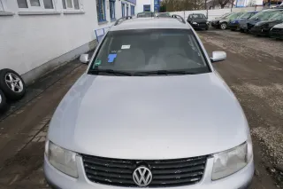 VW Passat 3B Motorhaube Klappe vorne vorn Haube silber grau LB7Z - Bild 1