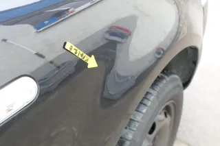 VW Fox 5Z Kotflügel vorne rechts schwarz LC9Z - Bild 3