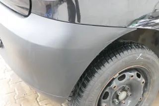 VW Fox 5Z Stoßstange hinten Stoßfänger schwarz matt u - Bild 5