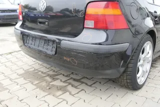 VW Golf 4 Limousine Stoßstange hinten Heckstoßstange Stoßfänger schwarz LC9Z bla - Bild 5