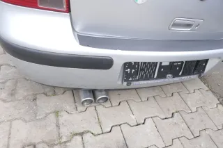 VW Golf 4 Limousine Stoßstange hinten Heckstoßstange Stoßfänger silber grau LA7W - Bild 12
