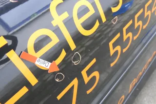 VW Polo 6N 6N2 Tür vorne rechts Beifahrertür 2/3-Türer schwarz LC9Z blackmagic - Bild 4