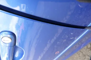 VW Polo 9N 9N3 Tür vorne links Fahrertür 4/5-Türer blau LA5M ohneAnbautei - Bild 2