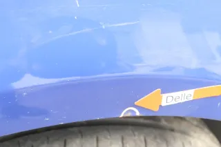 VW Touran 1T Kotflügel vorne rechts blau LL5M Facelift 1T0821022B ca.2007-2010 - Bild 3