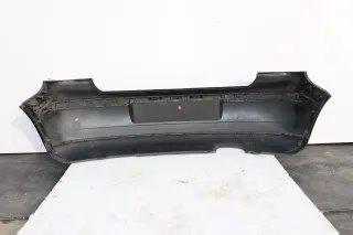 VW Polo 9N 9N3  Limousine Stoßstange hinten Heckstoßstange Stoßfänger schwarz - Bild 7