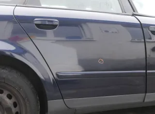 Audi A4 B6 8E nur Türblatt Tür hinten rechts blau LZ5L Kombi+Limo - Bild 1